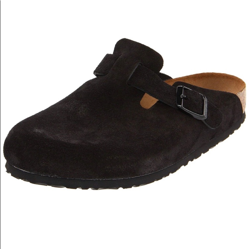 Birkenstock, suede sandals